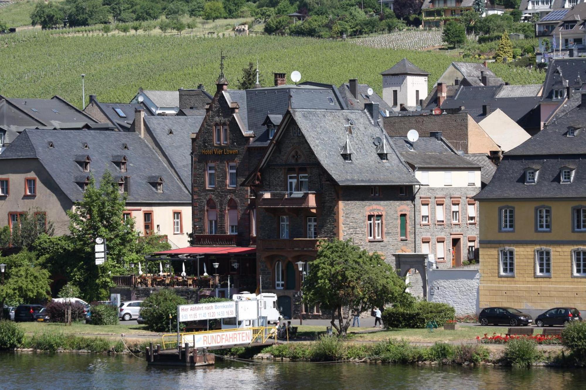 Hotel Vier Loewen Traben-Trarbach Esterno foto